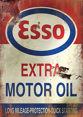 Esso Vintage Sign 1
