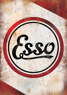 Esso Vintage Sign 3