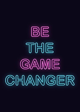 Neon Motivation Quote