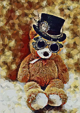 Steampunk Teddy Bear Roger