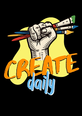 Create Daily inspiring Art
