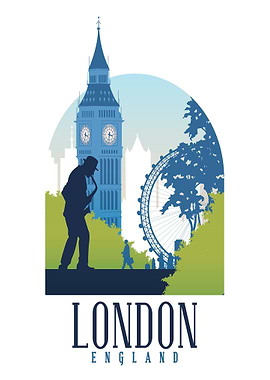 LONDON ENGLAND CITYSCAPE