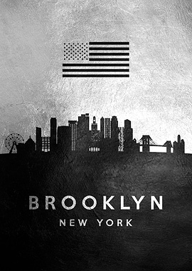 Brooklyn New York Skyline