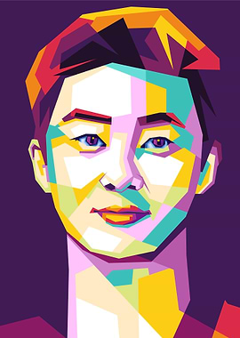 Park Seojoon 1 in popart