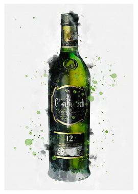 Glenfiddich Ink artwork