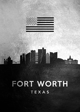 Fort Worth Texas Skyline