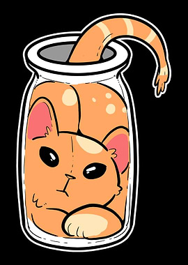 Glass Cute Cat Owner Gift