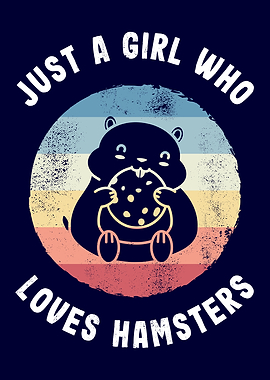 Cute Girl Hamster Gift