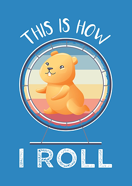 Cute Hamster Hammy Gift