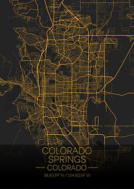 Colorado Springs Citymap