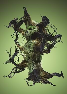 Chaotic Lines Art 29 Color