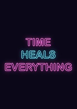 Neon Motivation Quote