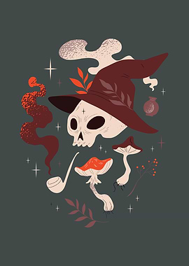 Skull Magic Witchcraft