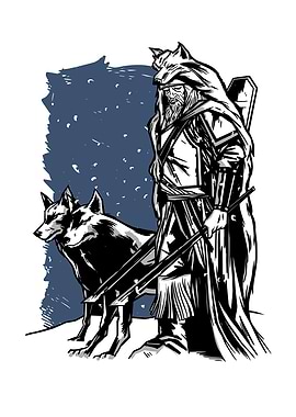 Viking Wolf Man