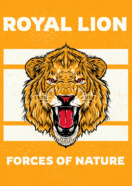 Royal Lion Wild Animal