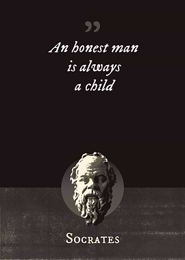 An honest man is always