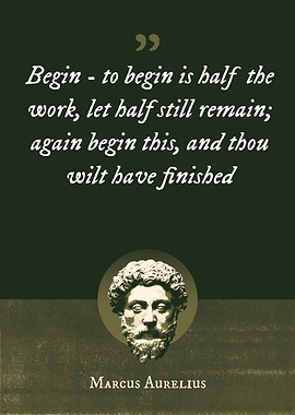 Begin to begin is half