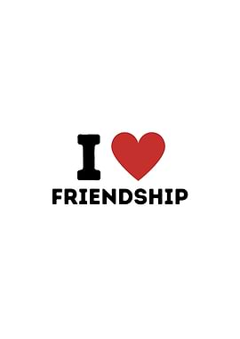 I Love Friendship Simple