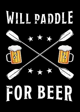 Funny Kayaking Beer Gift