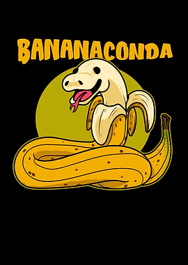 Bananaconda Snake Banana