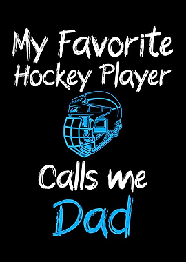 Hockey player dad