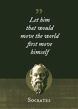 Let him that would move