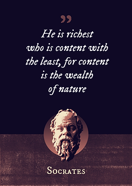He is richest who is