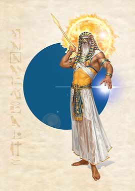 Sun God Ra Egyptian