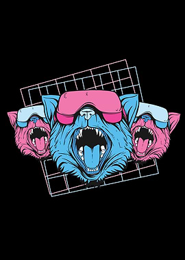 Vaporwave Cats