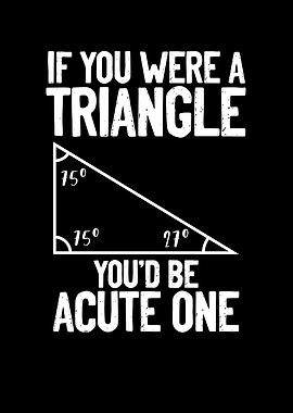 If you were a triangle