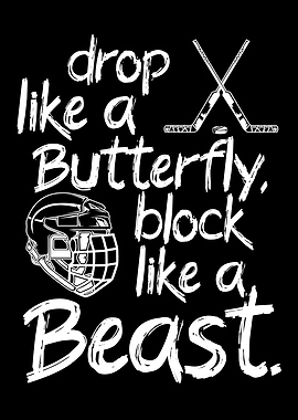 like a beast ice hockey