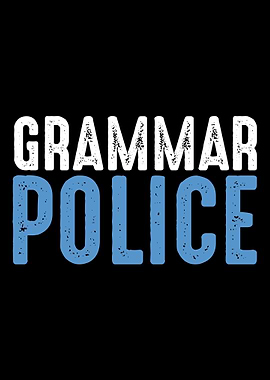 Grammar Police School Engl