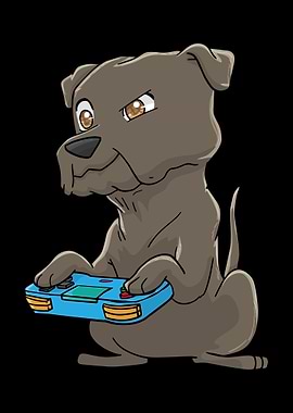 Great Dane Gamepad Gaming