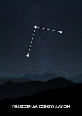 Telescopium Constellation