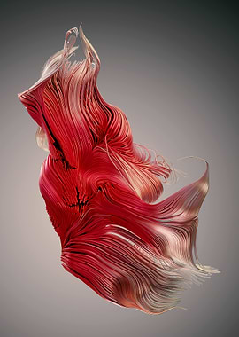 Chaotic Lines Art 40 Color