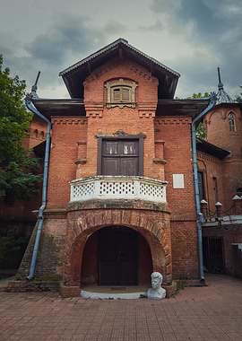 Ancient brick building