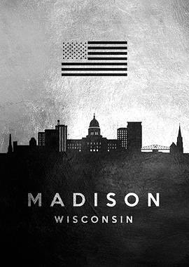 Madison Wisconsin Skyline