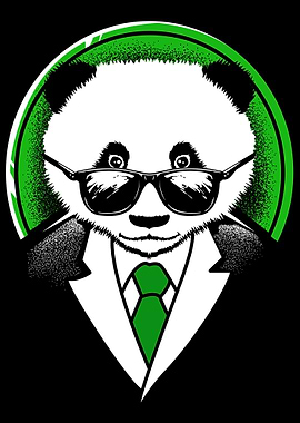 Panda With Sunglasses