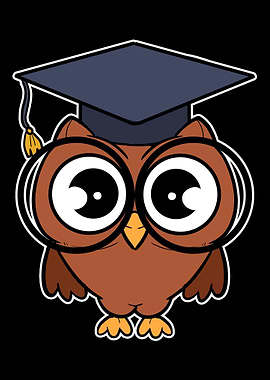 Owl Smart Graduation Owl O