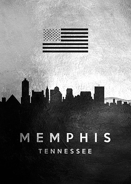 Memphis Tennessee Skyline
