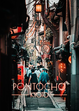 Pontocho alley Kyoto