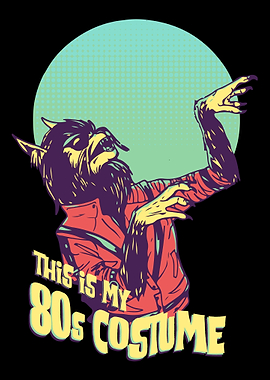 80s Halloween Retro gift