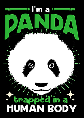 Panda Trapped Human Body