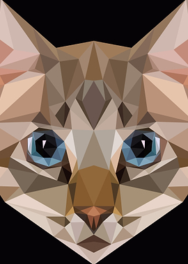 Cat Lowpoly