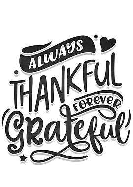 Always thankful