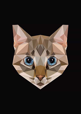 Cat Lowpoly