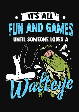 Walleye Fishing Design