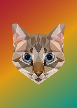 Cat Lowpoly