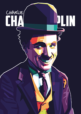 Charlie Chaplin Pop Art