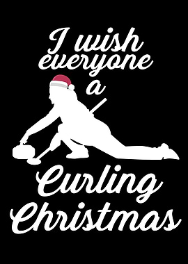 curling christmas